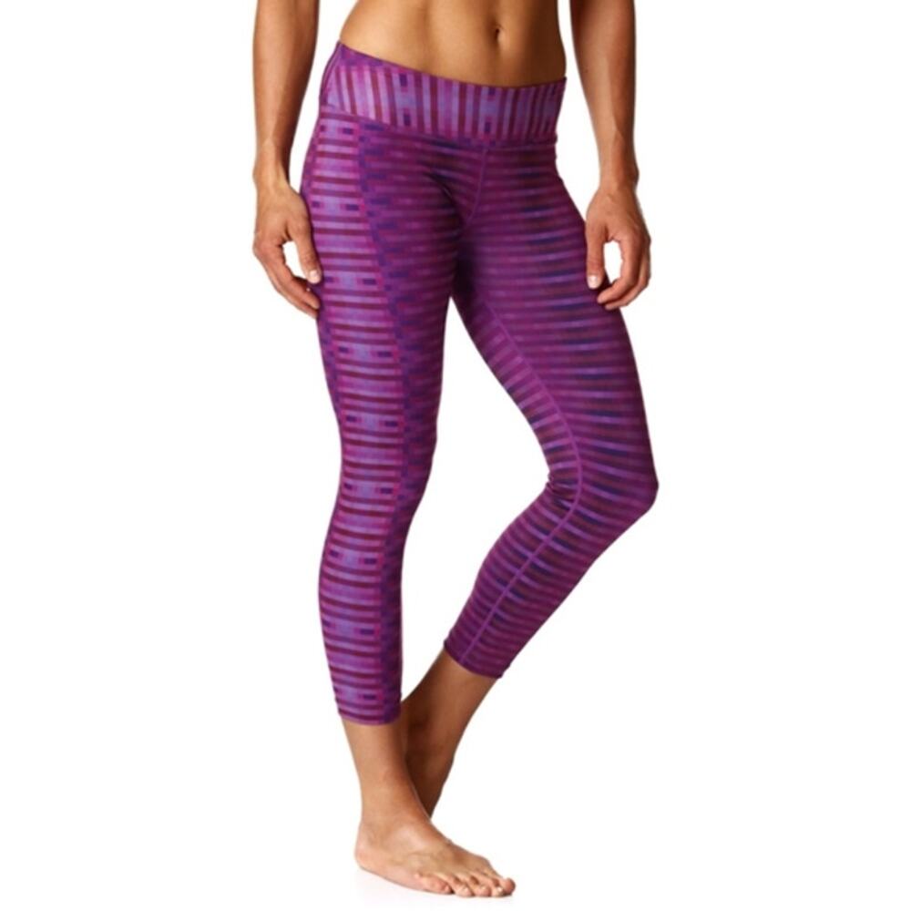 PrAna | Purple Roxanne Capri Leggings | Size Medium